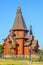 The Trinity Church, part of the temple complex along with the Memorial Church in Honor of All Saints in Minsk