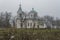 Trinity Church in the Russian outback. Cloudy day, soft light