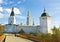 Trinity-Sergey lavra monastery in town Sergiev Posad in Moscow r