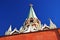 Trinity (Troitskaya) Tower of Moscow Kremlin. UNESCO World Heritage Site.