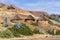 Trio of Basotho Huts