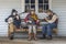 A Trio of Street Musicians in Ballarat, Australia