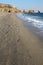 Triopetra beach and rocks. Mediterranean sea. Greece