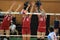 Triple block - czech volleyball extraleague