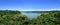 Triple border between Brazil, Paraguay and Argentina, on the Iguazu river.