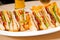 Triple decker club sandwich