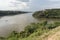 Triple frontier, international border between Paraguay, Brazil and Argentina