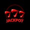 Triple seven jackpot illustration. Women`s lips and 777 winnings in the casino.