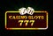 Triple sevens casino jackpot banner