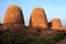 Triple Watch Towers, Badami