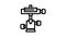 tripod head line icon animation