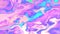 Trippy background. Fluid neon waves. Iridescent liquid rainbow effect. Crazy wavy texture. Acid marbling holographic mixture
