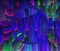 Trippy Glitch Digital Abstract Art Psychedelic Artwork Colorful Space