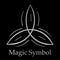 Triquetra trefoil celtic magic symbol
