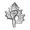 Triton shell vector icon design. Marine world flat icon.