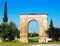 Triumphal arch The Arc de Bera in Tarragona