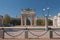 Triumphal arch Arco della Pace, Sempione Square. Milan, Italy