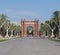 Triumphal arch in Barcelona, Spain