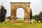 Triumphal arch of Bera in Tarragona, Spain.