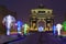 Triumphal arch in Christmas, Moscow