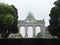 The Triumphal Arch in Cinquantenaire Parc in Brussels