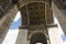 Triumphal Arch. detail. Paris. France.