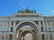 Triumphal arch of the General staff. Saint Petersburg, Russia.