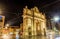 Triumphal Arch in Innsbruck at night