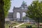 Triumphal Arch,Jubilee Park, Parc du Cinquantenaire With peaple relaxing on the grass