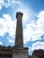 The Triumphal Column of Emperor Marcus Aurelius on Montecitoria in Rome Italy