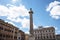 The Triumphal Column of Marcus Aurelius in Rome Italy