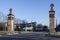 Triumphal column. St. Petersburg.