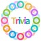 Trivia Colorful Rings Circular