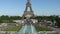 Trocadero Fountains and Eiffel Tower