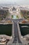 Trocadero Gardens From Eiffel Tower, Paris