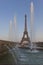 Trocadero gardens and Eiffel tower, Paris