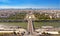 The Trocadero palace and the river Seine, Paris