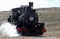 The Trochita, a small and old train steam locomotive, in Patagonia Esquel argentina