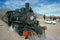 The Trochita, a small and old train steam locomotive, in Patagonia Esquel argentina 5