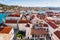 Trogir town, Croatia. Panoramic view, famous Croatian tourist destination. Dalmatian coast