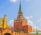 Troitskaya (Trinity) Tower in the Moscow Kremlin