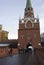 Troitskaya Trinity tower of Moscow Kremlin. Color photo