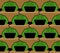 Troll office pattern seamless. Factory of hate. Computer trolls endless background