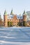 Trolleholm Castle in Winter