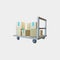 Trolley boxed Object 3d illustration