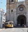 A trolley on the famous route 28 in Lisbon, Portugal -2