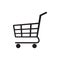 Trolley icon, Shopping cart icon