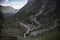 Trollstigen, Bridge - Trolls\' Path Mountain Road in Norway