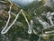 Trollstigen road in Norway serpentine