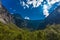 Trollstigen or Trolls Path is a serpentine mountain road in Norway